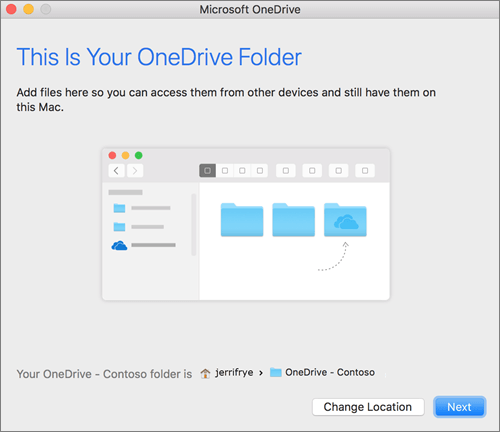 Onedrive for mac sync